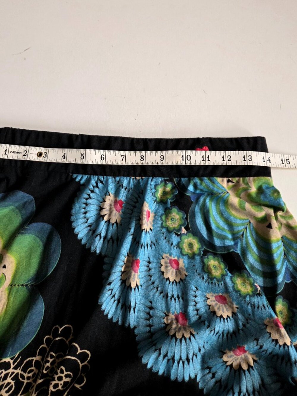 Desigual A-Line Multicolored High Waisted Skirt - Picture 10 of 12